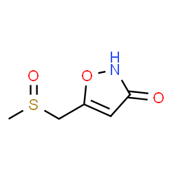 3(2H)-Isoxazolone,5-[(methylsulfinyl)methyl]-(9CI)结构式