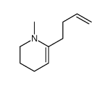 6-but-3-enyl-1-methyl-3,4-dihydro-2H-pyridine结构式