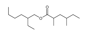 2-ethylhexyl 2,4-dimethylhexanoate结构式
