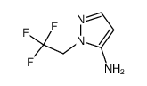 1-(2,2,2-trifluoroethyl)-1H-pyrazol-5-amine Structure