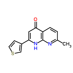 7-Methyl-2-(3-thienyl)-1,8-naphthyridin-4(1H)-one picture