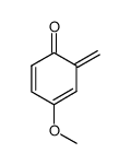 4-methoxy-6-methylene-2,4-cyclohexadien-1-one Structure