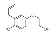 4-(2-hydroxyethoxy)-2-prop-2-enylphenol Structure