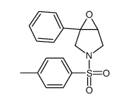3-(4-methylphenyl)sulfonyl-1-phenyl-6-oxa-3-azabicyclo[3.1.0]hexane结构式