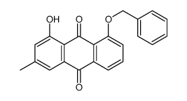 1-hydroxy-3-methyl-8-phenylmethoxyanthracene-9,10-dione Structure