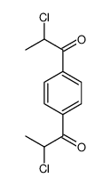 2-chloro-1-[4-(2-chloropropanoyl)phenyl]propan-1-one Structure