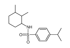 N-(2,3-dimethylcyclohexyl)-4-propan-2-ylbenzenesulfonamide Structure