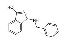 3-(benzylamino)-2,3-dihydroisoindol-1-one结构式