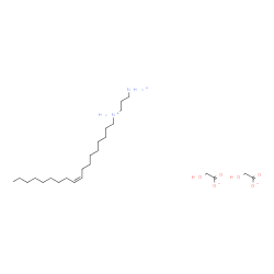 (Z)-N-octadec-9-enylpropane-1,3-diyldiammonium bis(hydroxyacetate) picture