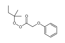1,1-dimethylpropyl phenoxyperoxyacetate Structure
