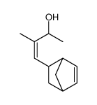 4-bicyclo[2.2.1]hept-5-en-2-yl-3-methyl-3-buten-2-ol structure