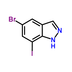 5-溴-7-碘-1氢-吲唑图片