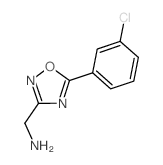 [5-(3-Chlorophenyl)-1,2,4-oxadiazol-3-yl]-methylamine picture