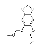 5,6-bis(methoxymethoxy)benzo[d][1,3]dioxole结构式