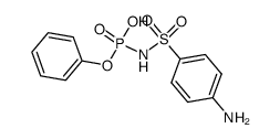 sulfanilyl-amidophosphoric acid monophenyl ester结构式