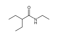 2-ethyl-butyric acid ethylamide结构式