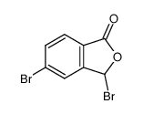 3,5-Dibromoisobenzofuran-1(3H)-one结构式