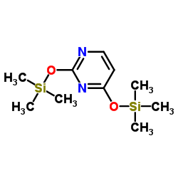 2,4-bis[(Trimethylsilyl)oxy]pyrimidine structure