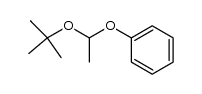 acetaldehyde-(tert-butyl-phenyl-acetal)结构式
