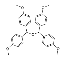 bis[4,4'-dimethoxy(diphenylmethyl)] ether Structure