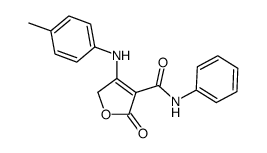 N-phenyl-2,5-dihydro-2-oxo-4--3-furancarboxamide结构式