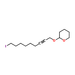 2-((9-Iodonon-2-Yn-1-Yl)Oxy)Tetrahydro-2H-Pyran Structure
