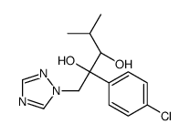 (2R,3R)-2-(4-chlorophenyl)-4-methyl-1-(1,2,4-triazol-1-yl)pentane-2,3-diol Structure