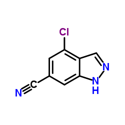 4-Chloro-1H-indazole-6-carbonitrile图片