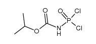 dichlorophosphoryl-carbamic acid isopropyl ester Structure