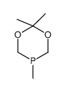 2,2,5-trimethyl-1,3,5-dioxaphosphinane结构式