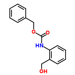 Benzyl [2-(hydroxymethyl)phenyl]carbamate结构式