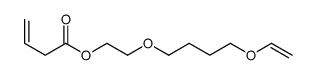 2-(4-ethenoxybutoxy)ethyl but-3-enoate Structure