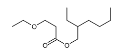 3-乙氧基丙酸 2-乙基己基酯结构式
