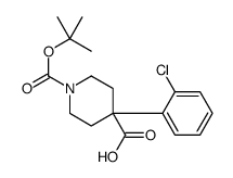 1-Boc-4-(2-chlorophenyl)-4-carboxypiperidine picture