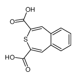 3-benzothiepine-2,4-dicarboxylic acid Structure