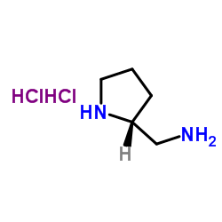 1-(2-Pyrrolidinyl)methanamine dihydrochloride structure