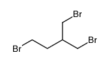 1,4-dibromo-2-(bromomethyl)butane Structure