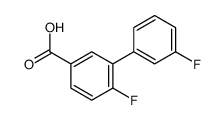 3,6-二氟-[1,1-联苯]-3-羧酸结构式