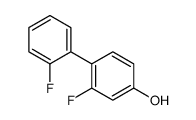 3-fluoro-4-(2-fluorophenyl)phenol Structure