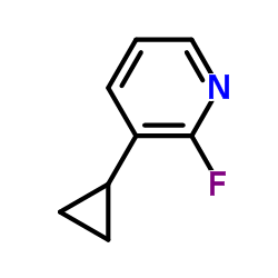 3-Cyclopropyl-2-fluoropyridine picture