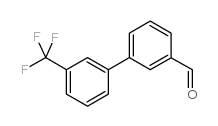 3'-(三氟甲基)[1,1'-联苯]-3-甲醛结构式