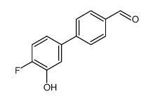 4-(4-fluoro-3-hydroxyphenyl)benzaldehyde结构式