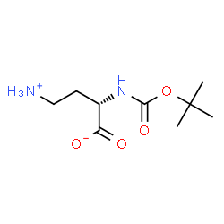 N-Boc-4-amino-L-homoalanine structure