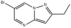 6-Bromo-2-ethylpyrazolo[1,5-a]pyrimidine Structure