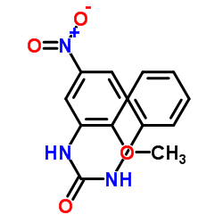 1-(2-Methoxy-5-nitrophenyl)-3-phenylurea Structure