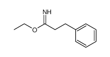 3-phenyl-propionimidic acid ethyl ester结构式