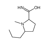 2-Pyrrolidinecarboxamide,1-methyl-5-propyl-(8CI) Structure