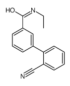 3-(2-cyanophenyl)-N-ethylbenzamide结构式