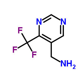 1-[4-(Trifluoromethyl)-5-pyrimidinyl]methanamine结构式