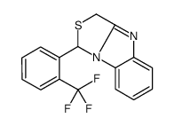 1-[2-(trifluoromethyl)phenyl]-1,3-dihydro-[1,3]thiazolo[3,4-a]benzimidazole Structure